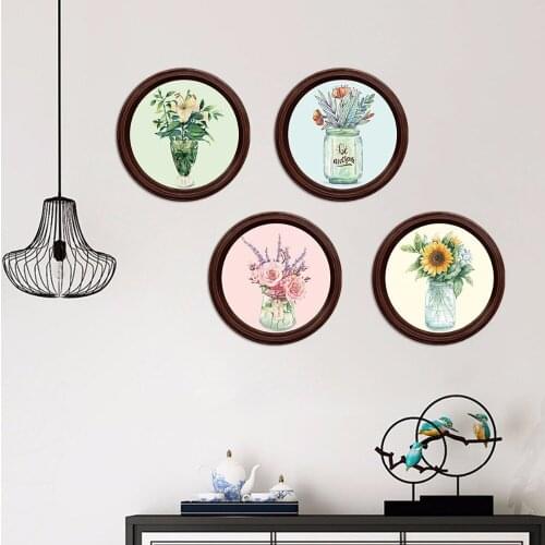 New simulation 3D decorative painting PVC removable waterproof sticker TV backdrop creativeAnimals and plants Home Decoration