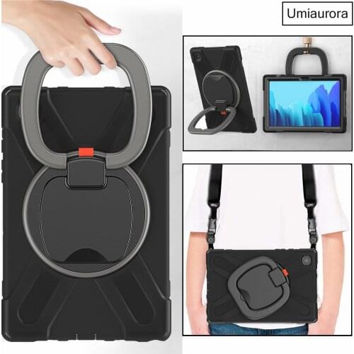 High Duty Coque for Samsung Tab A7 10.4 SM-T505 Kids Case Shockproof Stand Holder for Tab S6 Lite A 8.0 10.1 2019 S7 11" Cover