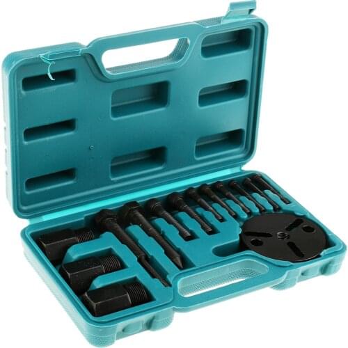 14 Sets Automotive Air Conditioning AC Compressor Clutch Puller Tool