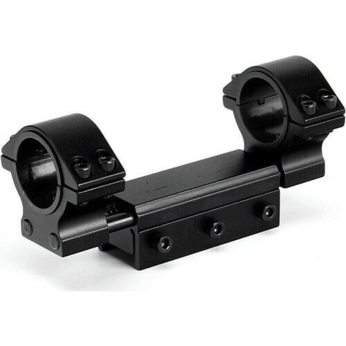 Tactics 25.4mm To 30mm Double Rings Scope Mount Fit 20MM Picatinny Weaver Rail For Airgun Rifle Hunting Accessories