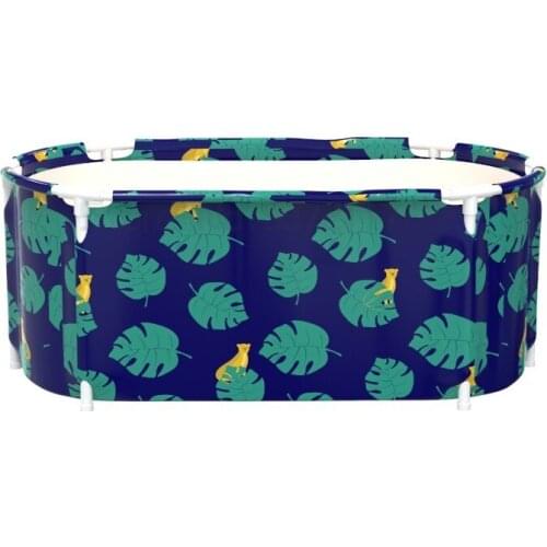 Bath Sauna Adult Folding Bathtub Bath Barrel Household SPA Bath Large Tub Bath Barrel Thickened Adult Bath Tub Full Body Hot Tub