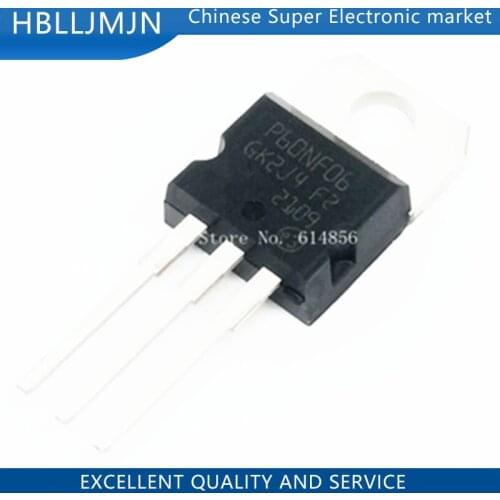 5PCS STP60NF06 TO220 P60NF06 TO-220 STP60NF06L 60NF06
