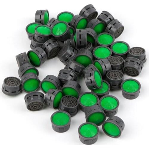 50PCS Water Saving Aerator Bathroom Faucet Bubbler Spout Net Prevent The Splash E7CB