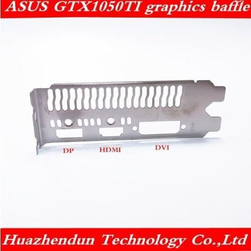 Black Nickel Asus GTX1050TI Phoenix Edition Graphics Bezel baffle Bar Asus Graphics Bezel 50pcs free shipping