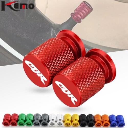 For HONDA CBR600RR CBR1000RR CBR600 CBR250R CBR300R CBR500R Motorcycle Wheel Tire CNC Valve Stem Caps Airtight Covers