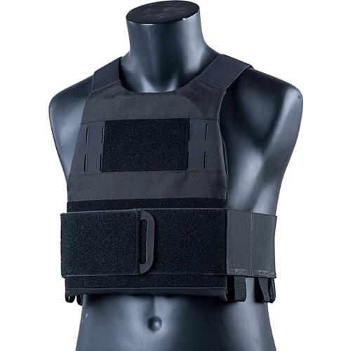 Workerkit FCSK 2.0 FERRO THE SLICKSTER Plate Carrier Lightweight Adjustable Tactical Hunting Vest - BK