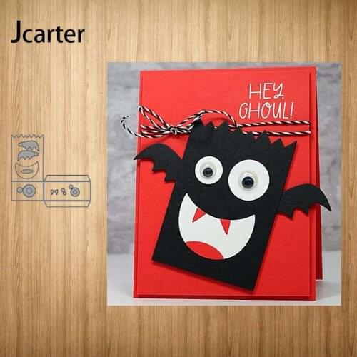 New Design Metal Cutting Dies Card Envelope Ghost Box Craft Stencil Diy Scrapbooking Handmade Make Shape Album Decoration Model