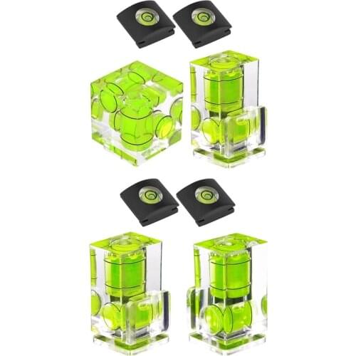 New Hot Shoe Level,Camera Bubble Level Hot Shoe Bubble Level Combo For Dslr Film Camera Canon Nikon Olympus