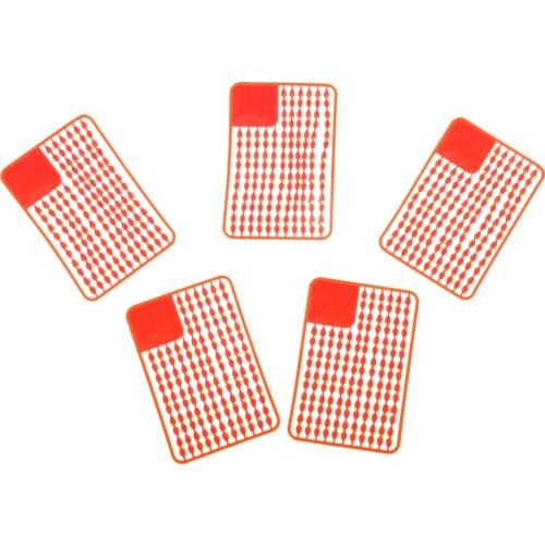 5pcs 0.47'' Durable Fishing Bait Boilie Stops Plastic Bait Dumbell Stops Hair Rig Stoppers