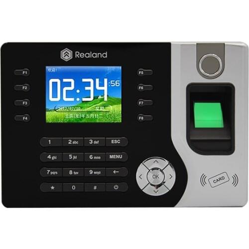 Recorder Attendance A-C071 TCP/IP Biometric Fingerprint Time Clock Employee Electronic Punch Card Attendance Machine