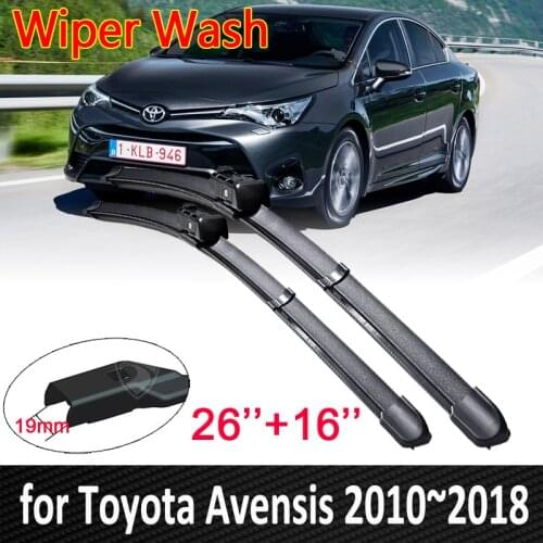 Car Wiper Blade for Toyota Avensis T270 2010~2018 Windscreen Windshield Wipers 2011 2012 2013 2014 2015 2016 Car Styling Goods
