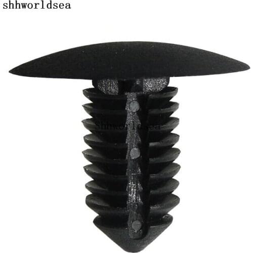 Shhworldsea 100pcs Free Shipping Nylon Black Engine Compartment & Front End Retainer For GM 22189414 For Buick For Chevrolet