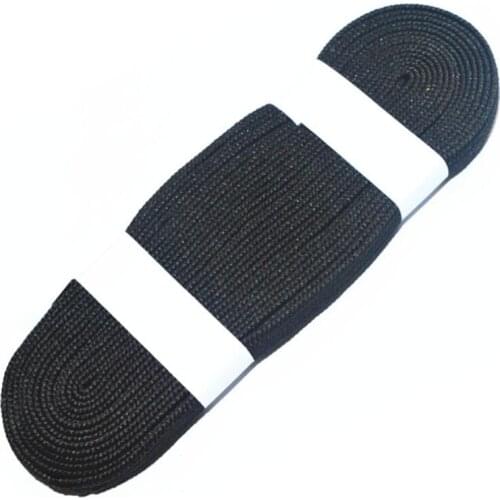 5M Cord Synthetic Silk Black Ito Sageo Wrapping Cord Tsukamai For Japanese Samurai Katana Wakizashi Sword Knife