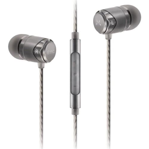 SoundMAGIC E11C Noise Isolating In-Ear Earphones with Mic & universal Remote for all smartphones