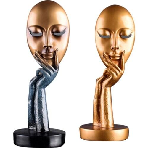 Human Meditators Abstract Lady Resin Statues,Sculpture Art Crafts,Figurine Home Decorative Display