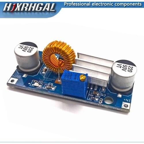 1pcs DC to DC 4V-38V to 1.25V-36V 5A Step Down Power Supply Buck Module 24V 12V 9V 5V new hjxrhgal