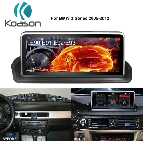 10.25"Touch Screen Car GPS Navigation For BMW Android 8.1 Wifi Car GPS Radio Audio Video Player GPS Navigator+iDrive Knob