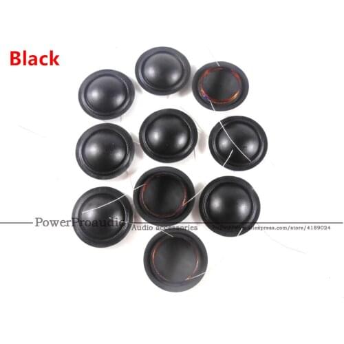 10 pcs /lot 25.5MM TREBLE Coil 1Inch 8OHM Speaker repair accessories Tweeter Voice