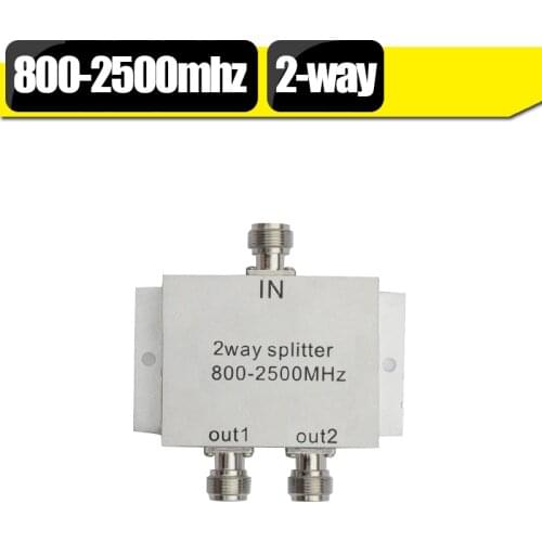 2way Power Splitter 800-2500mhz Microstrip Power Divider For GSM 3G Cell Phone Signal Booster Repeater
