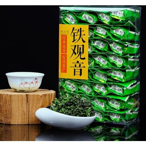 2021 China Tieguanyin Superior Tie Guan Yin Tea Organic Green Oolong Tea Weight Lose Tea 250g