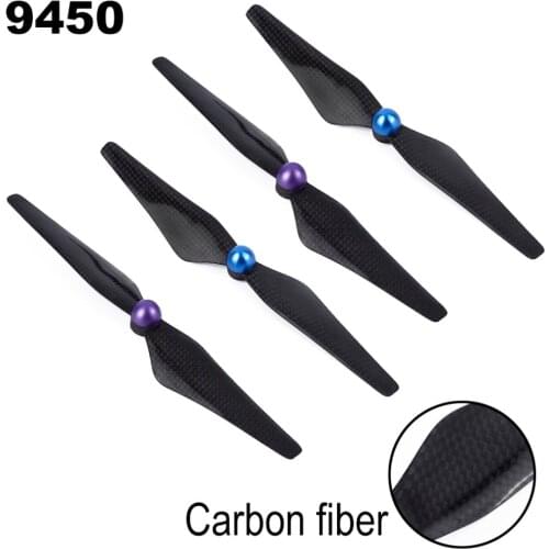 4 Pieces Carbon Fiber 9450 Propeller for Dji Phantom 3 Drone Self-locking Props Phantom 2 94x50 Durable Blade 3A 3P 3S P2V Drone