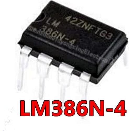 5PCS LM386N-4 DIP8 LM386-4 DIP 386N-4 new and original IC