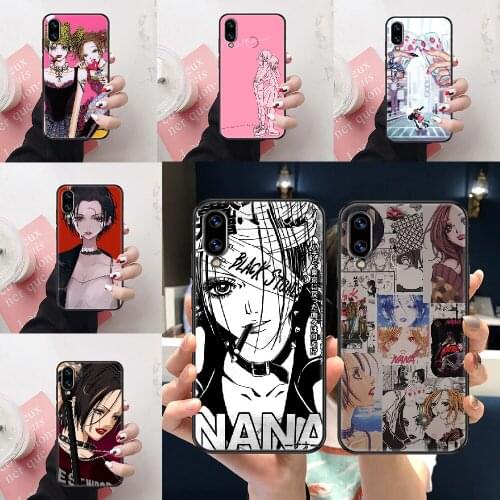 Oosaki Komatsu Nana Anime Phone Case For Huawei Honor 6A 7A 7C 8A 8X 8 9 9X 10 10i 20 Lite Pro black 3D shell art Etui fashion