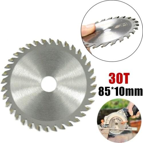 85 X 10mm Circular Saw Blade 30T Circular Saw Blade Wheel Discs For Wood Cutting Carbide Cutting Disc For Cutting Wood