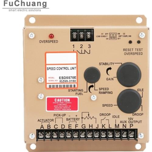 ESD5570E Speed Controller Regulator Governor Genset Parts Electronic 5570E for Generator Set