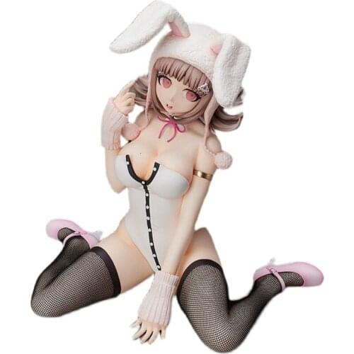 Dangan Ronpa2 Nanami ChiaKi Bunny Girl Anime Figure Sexy Action Figurine Manga 22CM PVC Aug