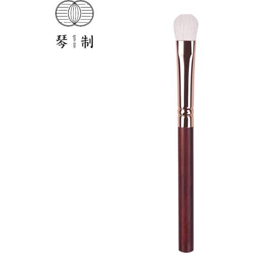 QINZHI Professional Handmade Make Up Brush 108 Medium Eye Shadow Brush Soft Saibikoho Goat Hair Short Handle Makeup Brushes
