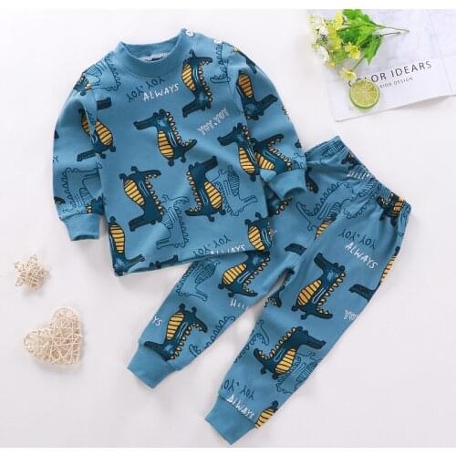Boys Clothing Sets Childrens Clothes 2020 Autumn Winter Kids Girls Long sleeve Top T-Shirt + pants Casual Outfits Suits Toddler