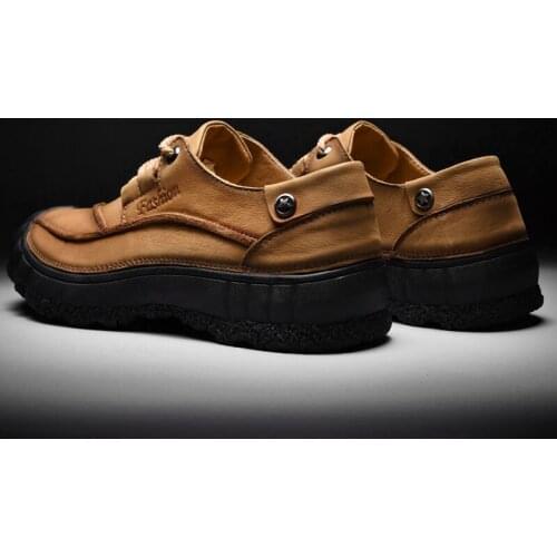 Mens Casual Shoes Hot Sale Men Casual Shoe Man Shoes Leather Leisure Mens Sport Mens Causal Sneakers Flat Fashion Black