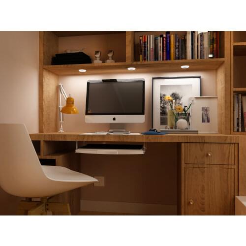 RV Boat Dome Light 12V LED Ceiling Light Inbuilt Touch Dimmer Switch for Camper Trailer Marine Yachts Interior Dimmable Light