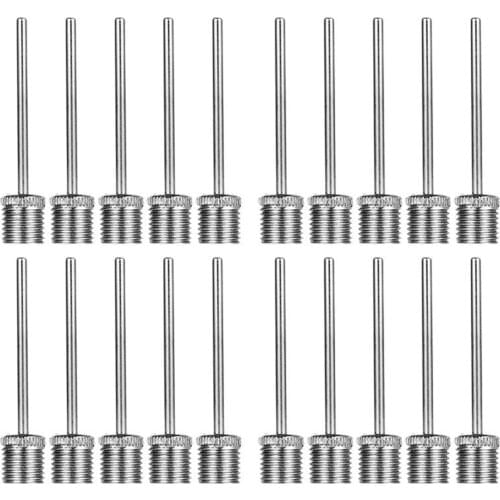 5/10PCS Sport Ball Inflating Pump Needle Inflatable Air Valve Adaptor Stainless Steel Pump Pin for Football Basketball Soccer