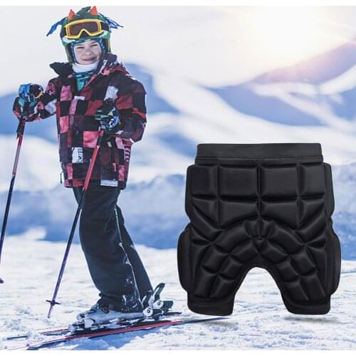 Skate Pad Snowboard Hip Protection Shorts For Kids Ski Roller Skating Hockey Riding Cycling Protective Butt Bicycle Shorts
