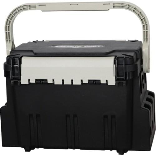 Outdoor Fishing Box Fishing Equipment Outdoor New Product Tool Box Accessories Fake Bait Wheel Box Fishing Multi-Function