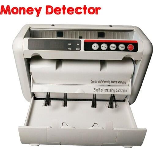 1PC K-1000 Rechargeable Convenient Money Counter Suitable For EURO US DOLLAR Multi-Currency Cash Money Currency Counter Machine