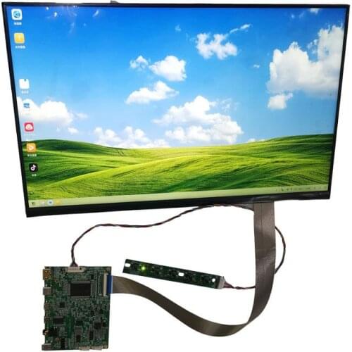 13.3 inch touch monitor DIY kit module 1080PType-C1 line through HD Micro USB interface USB5V power supply solution