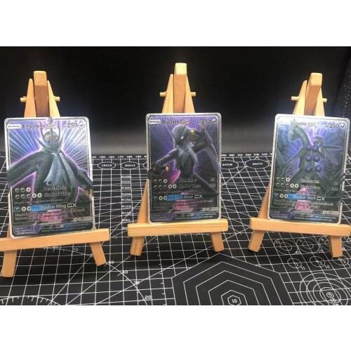 Diablo Pokemon Third Round Thick Flash Card Collection Battle DIY Card Kids Toy Gift