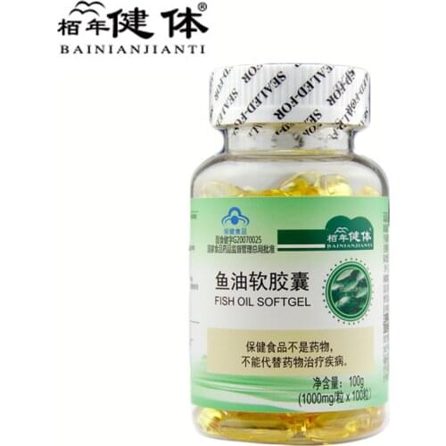 Fish Oil Softgels Wholesale 100 Capsules Containing Dha Deep Sea Fish Oil Omega 3