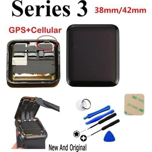GPS+Cellular LCD For Apple Watch Series 3 LCD Display Digitizer Assembly Series 3 LCD Replacement GPS versions and Cellular