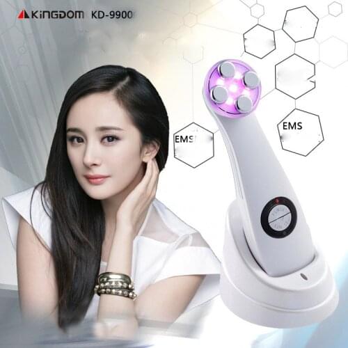KD-9900 RF LED Lifting And Tightening Skin Whitening Photon No-Needle Mesotherapy EMS Photon Anti-aging Tool 110V-240V