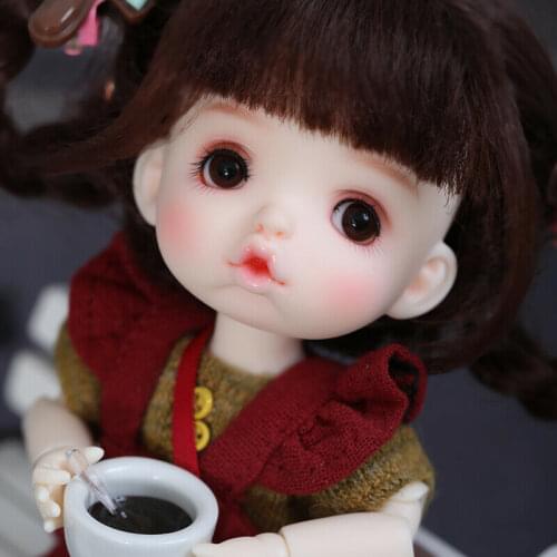 New 1/8 Handmade Resin BJD Simulation Doll Joint Doll Womens Girl Gift 6INCH Baby Doll Toy Dolls Girls Fashion Doll Movie & TV