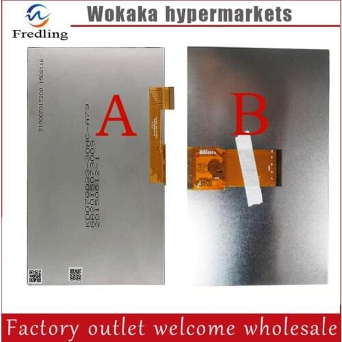 New 7" 1024*600 LCD Screen for Mystery MID-713G MID-703G LCD Display replacement Tablet LCD Free Shipping