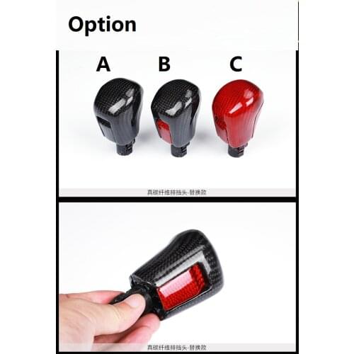 Fit for honda for civic 2016 carbon fiber steering wheels Interior shift paddles Gear paddles Gear Shift Knob