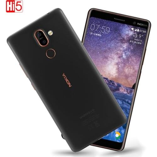 Nokia 7 Plus 2018 Android 8.0 ROM 64G Snapdragon 660 Octa core 6.0'' Display 3800mAh Bluetooth 5.0 Mobile phone Global firmware