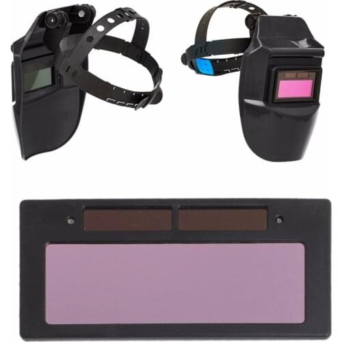 Welding Filter Eye Mask Solar Auto Darkening Welding Helmet Welder Cap New