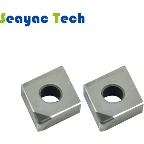 CNC machine turning CBN blade CNMG090304/08 for Harded steel and cast iron processing with imported PCD material