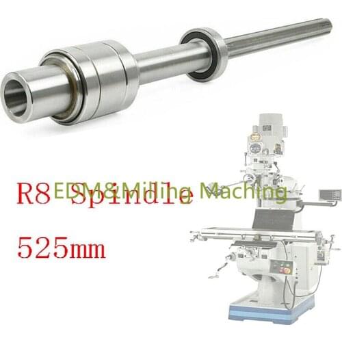 High Quality Milling Machine R8 Spindle + Bearings Assembly Taiwan Milling For Stainless Steel BRIDGEPORT Durable New